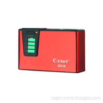 Cager B030-2 China Power Bank, 5,000mAh with SD Card Reader
